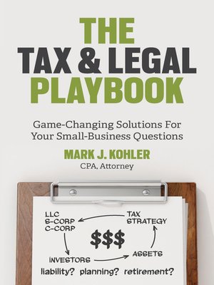 cover image of The Tax and Legal Playbook
